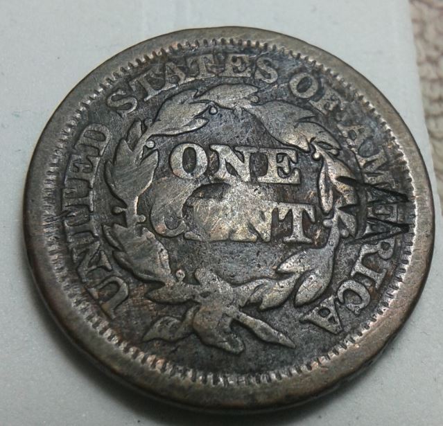 One-Cent-1845,-With-Resello.